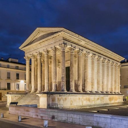 Appartement Independant Avec Jardin Et Acces Piscine Nimes Bagian luar foto