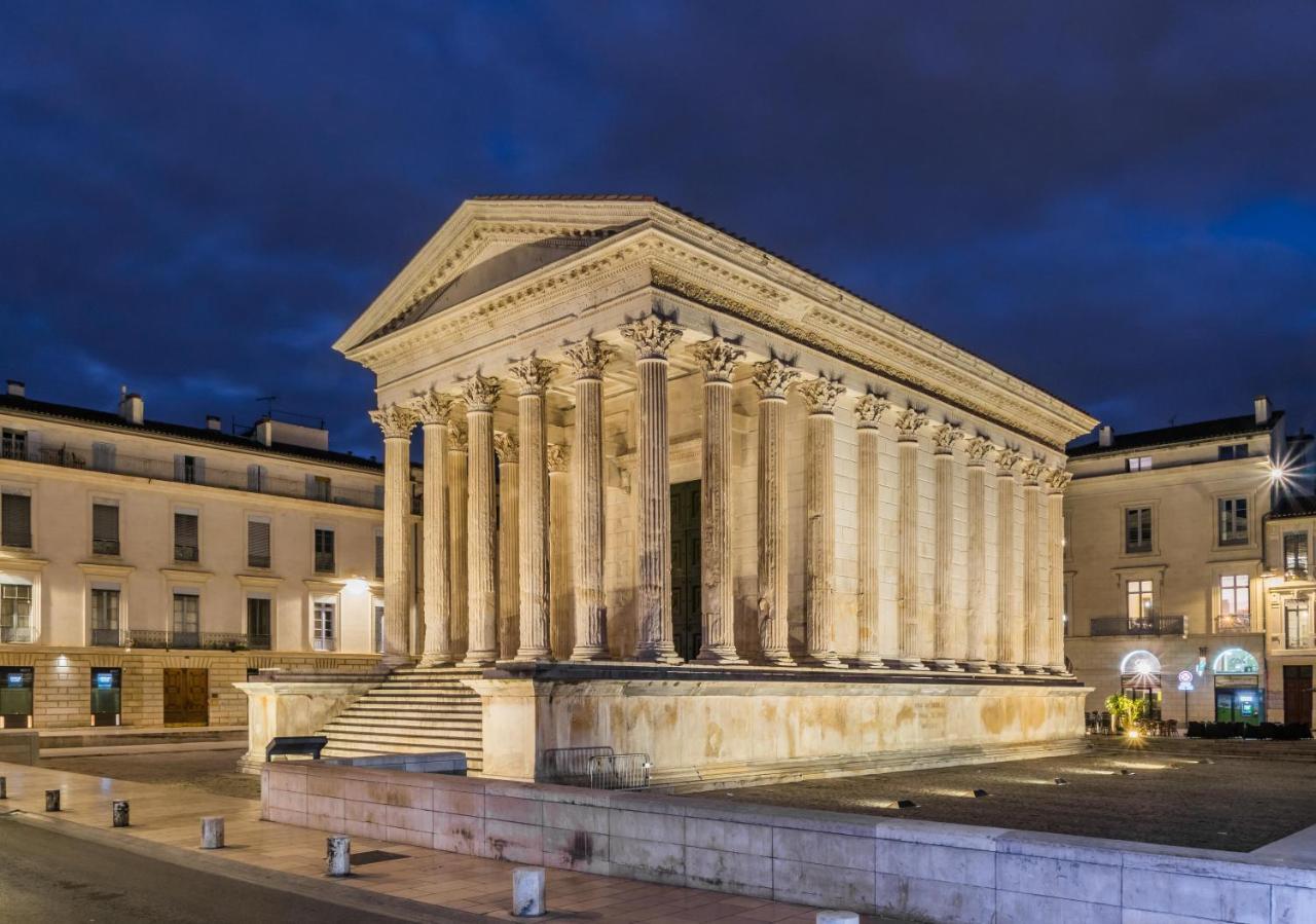 Appartement Independant Avec Jardin Et Acces Piscine Nimes Bagian luar foto